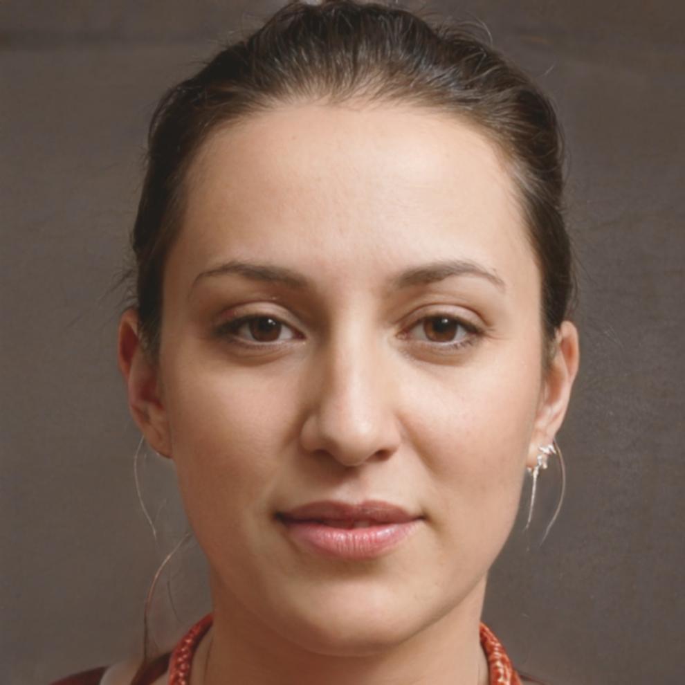 Estudiante internacional sonriente